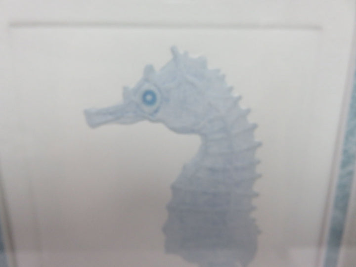 Signed Seahorse Art