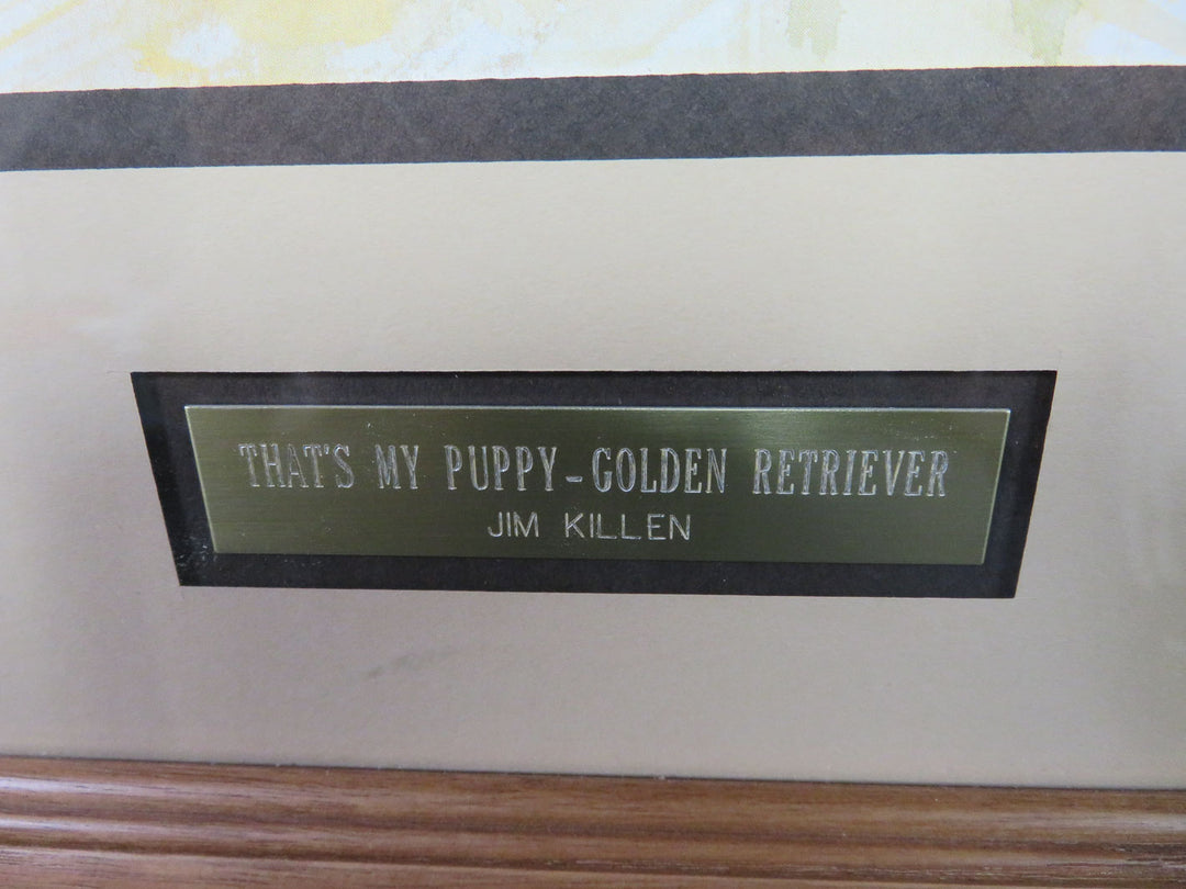 "That's my Puppy- Golden Retriever"  Print