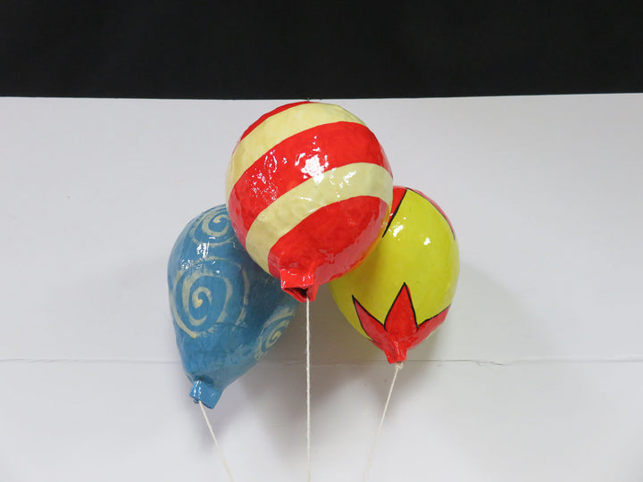 Hanging Folk Art Multicolor Clown