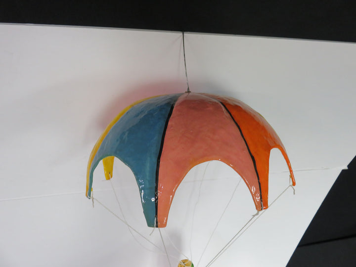 Hanging Folk Art Multicolor Clown