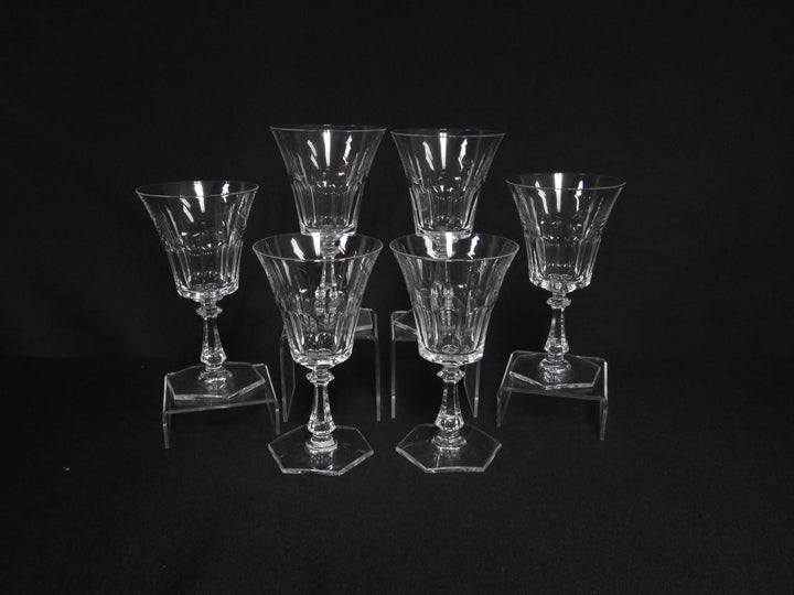 Val St. Lambert Wine Glasses