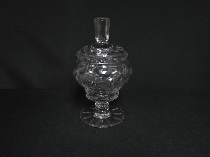 Cut Crystal Candy Dish