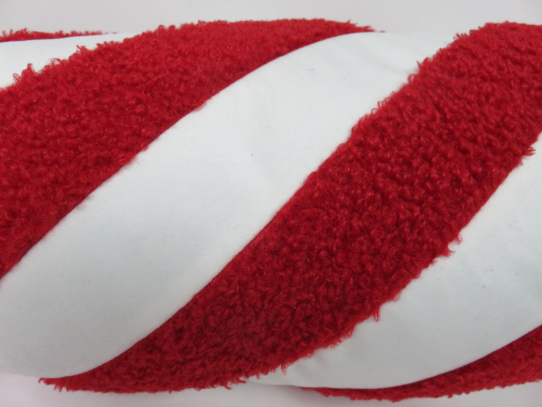 Peppermint Tiwst Bolster Pillow
