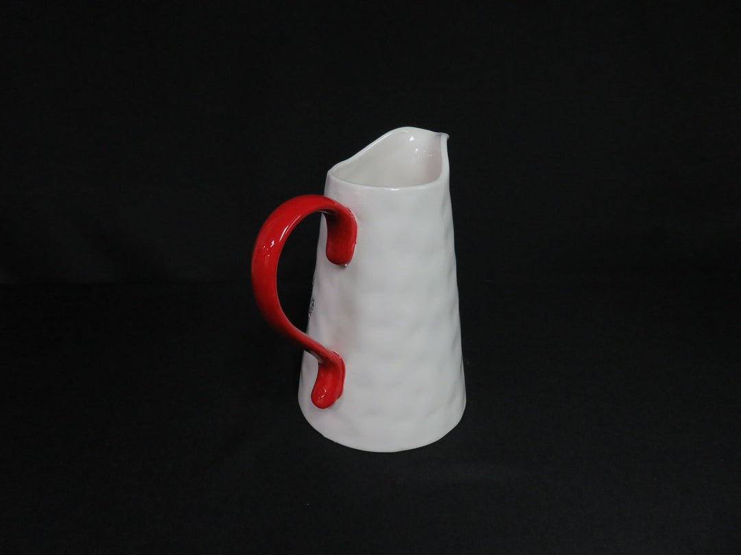 White Reindeer Pitcher