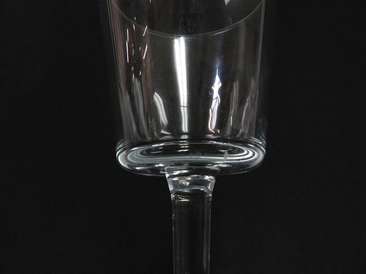 Tall Glass Candleholders