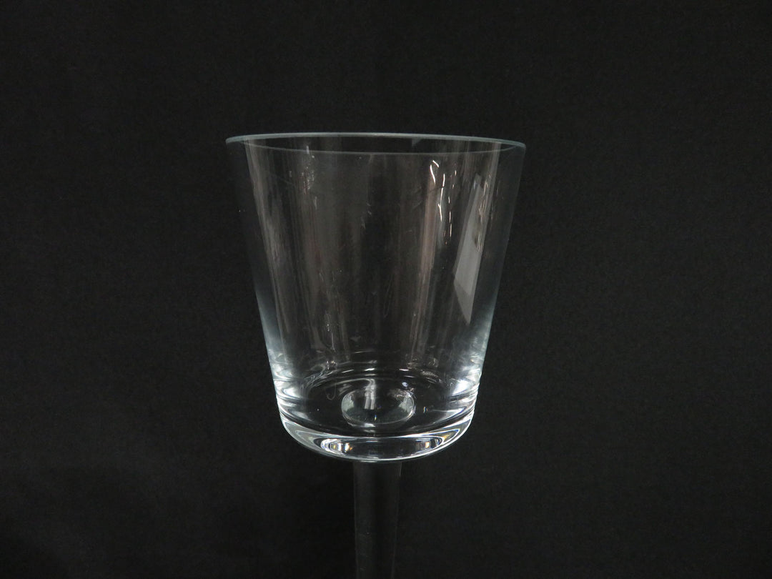 Tall Glass Candleholders