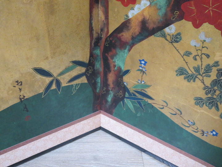 Japanese Six-Panel Folding Screen