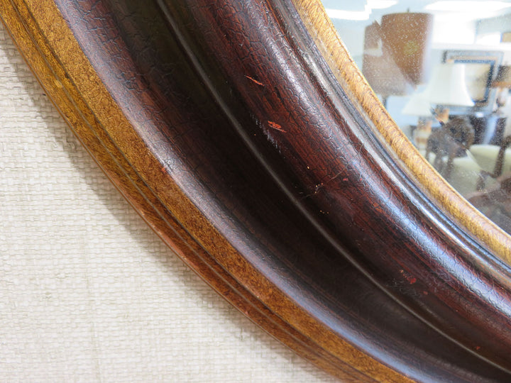 Round Beveled Mirror