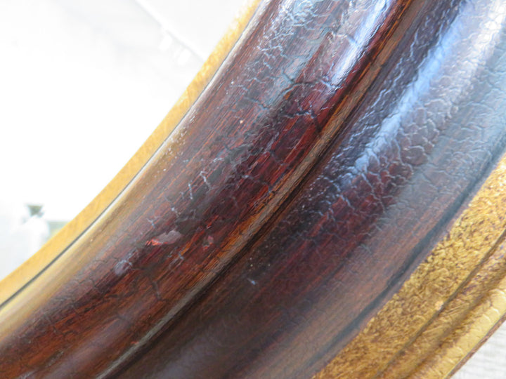 Round Beveled Mirror