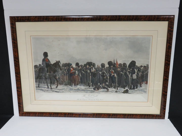 "The Roll Call" Antique Print