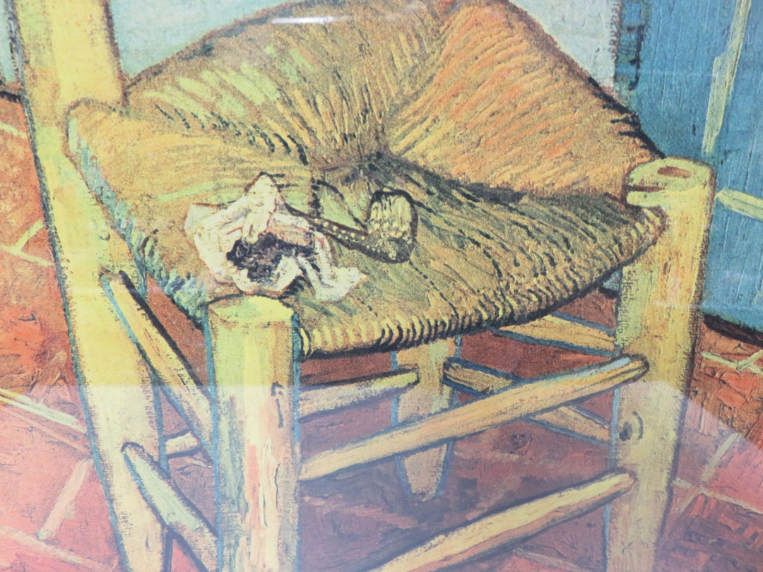 Van Gogh Print of Chair with Pipe