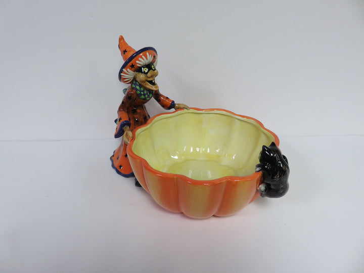 Fitz & Floyd Halloween Candy Bowl