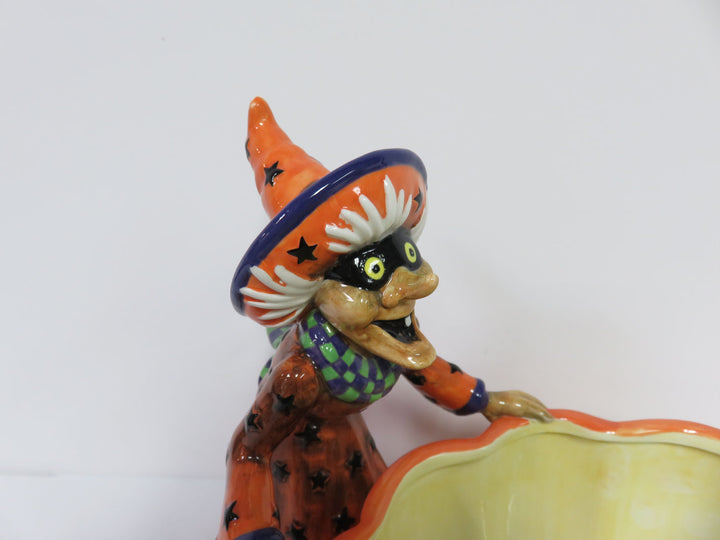 Fitz & Floyd Halloween Candy Bowl