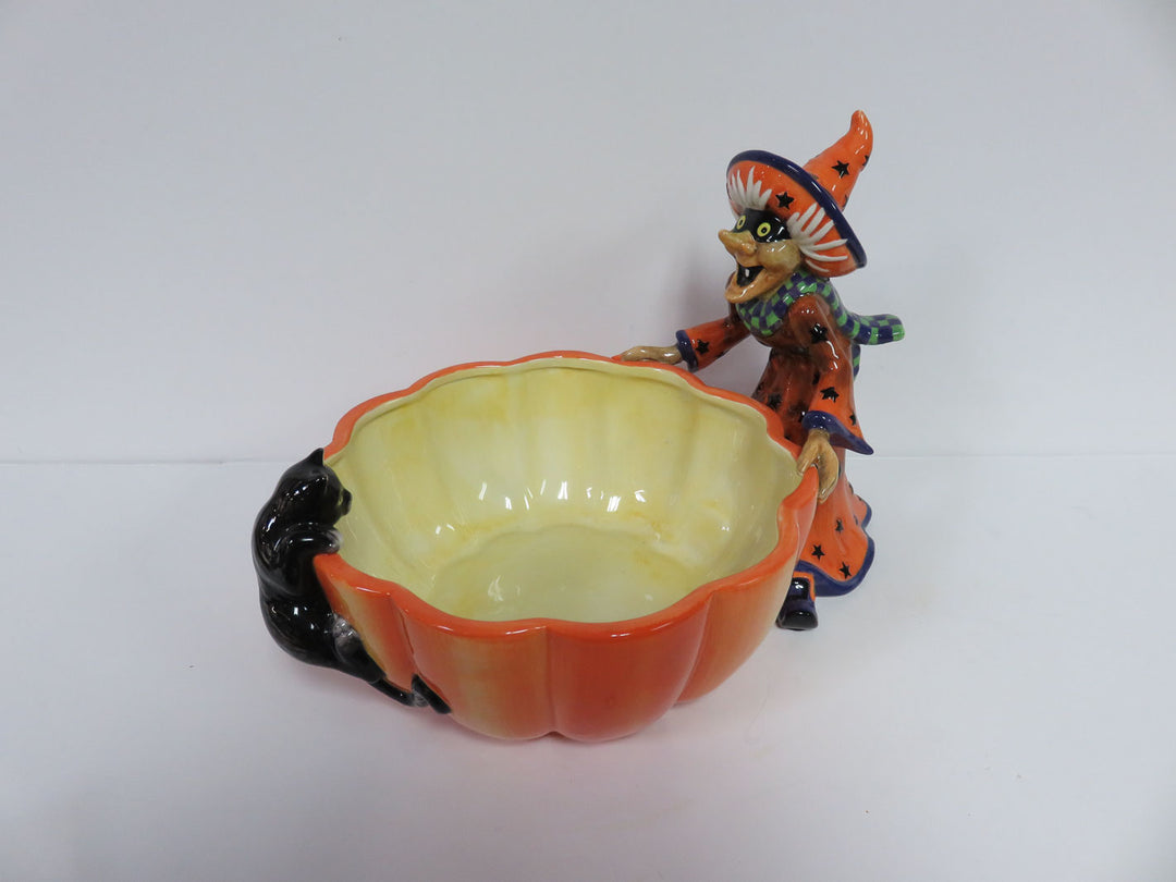 Fitz & Floyd Halloween Candy Bowl