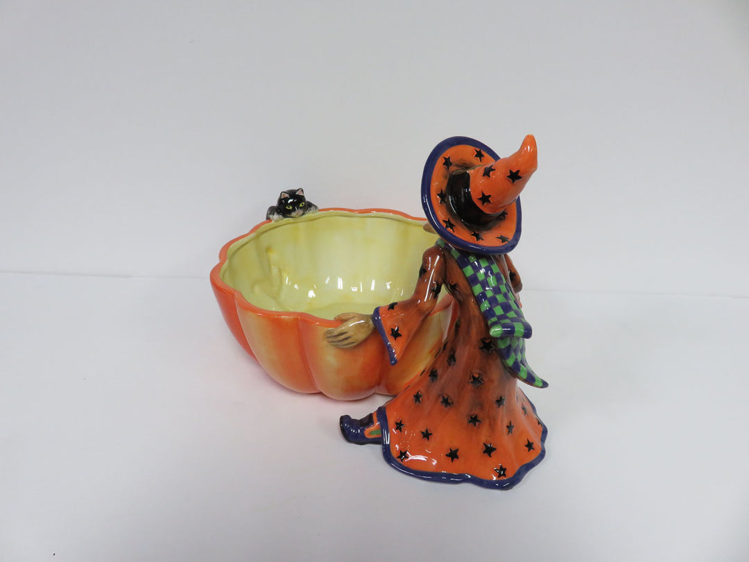 Fitz & Floyd Halloween Candy Bowl