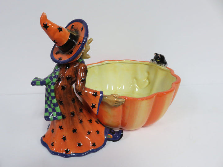 Fitz & Floyd Halloween Candy Bowl