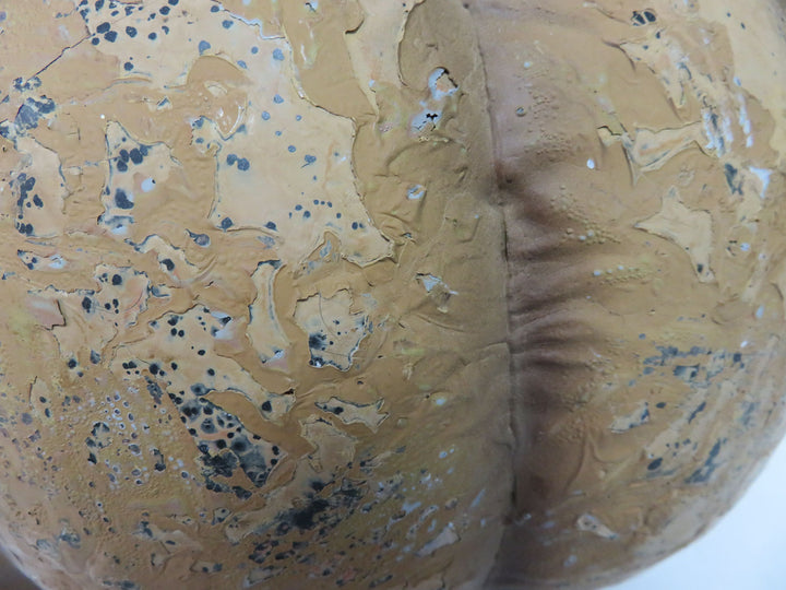 Hammered Metal Pumpkin