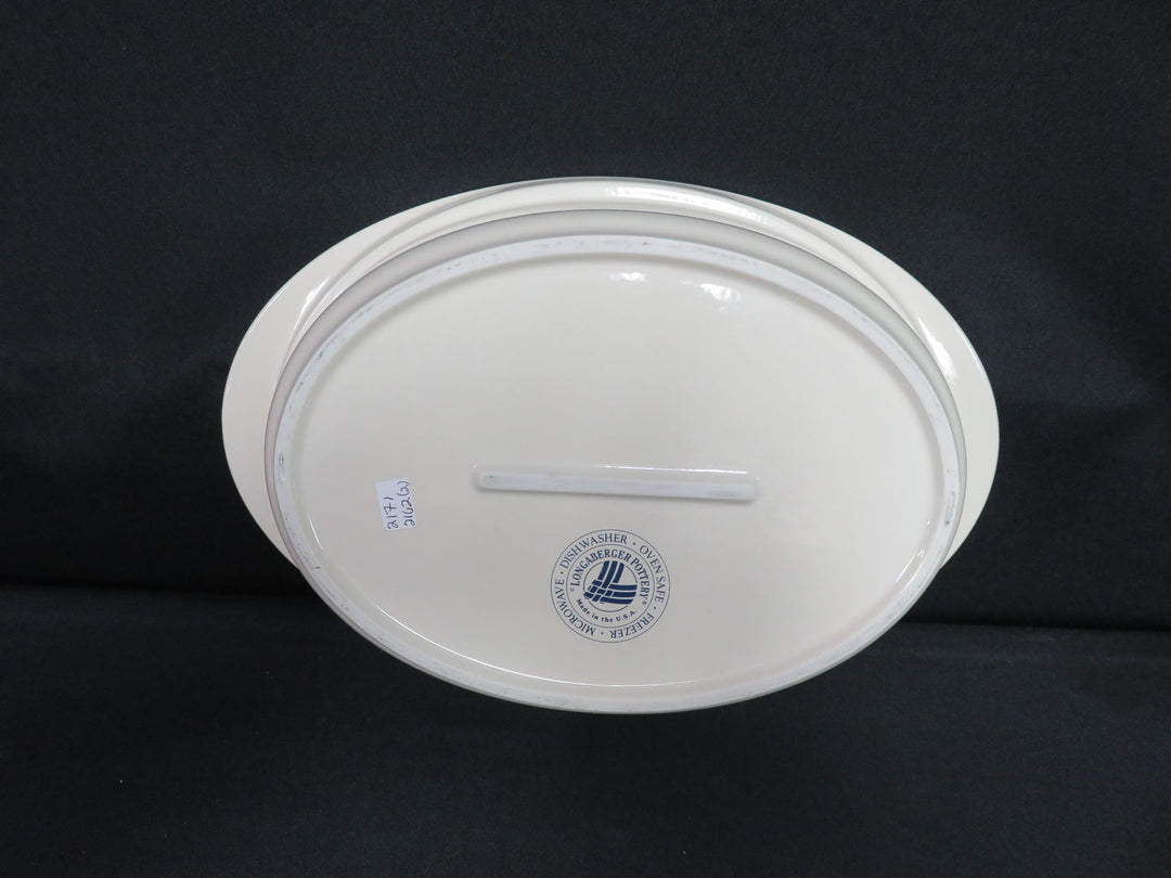 Longaberger Oval  Casserole