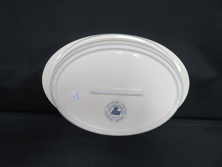 Longaberger Oval  Casserole