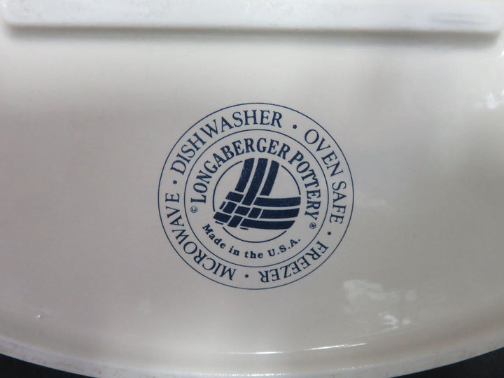 Longaberger Oval  Casserole