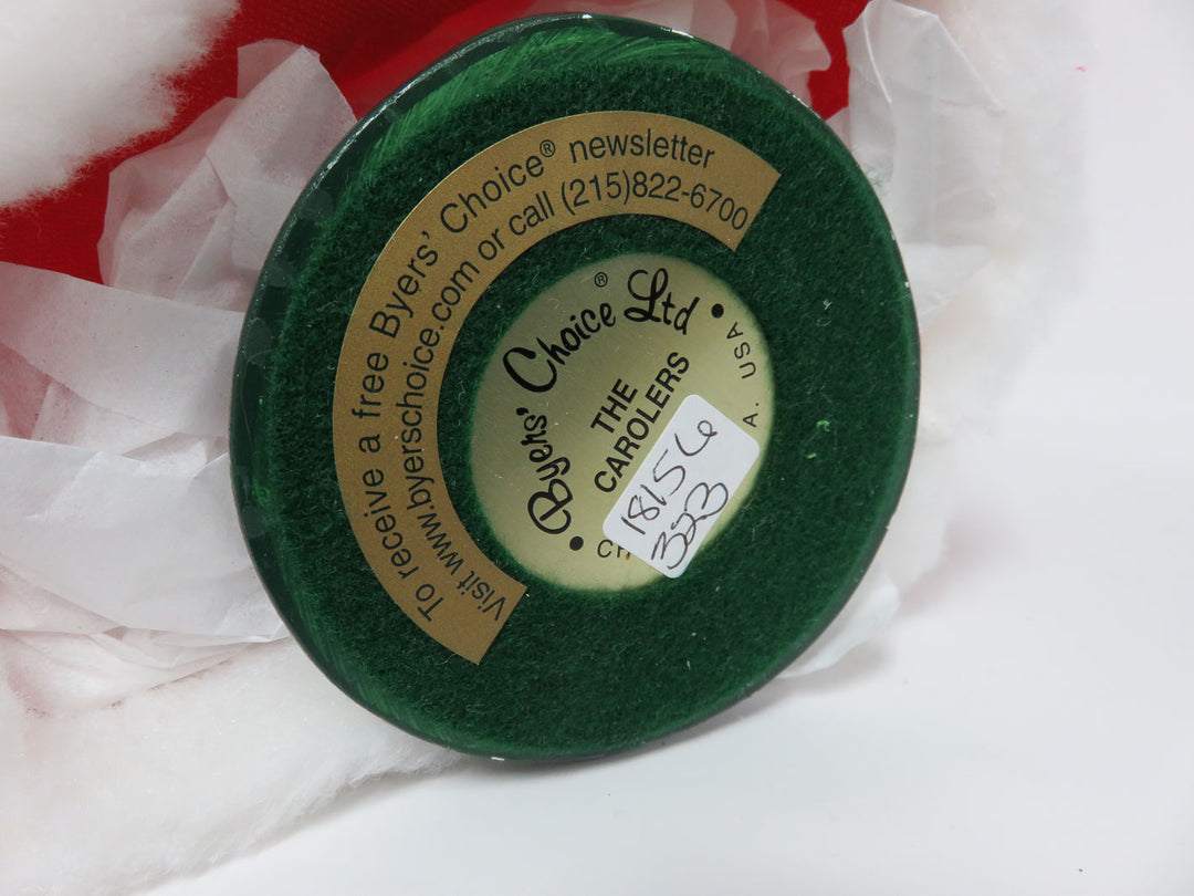 Byers Choice Mrs. Claus Caroler