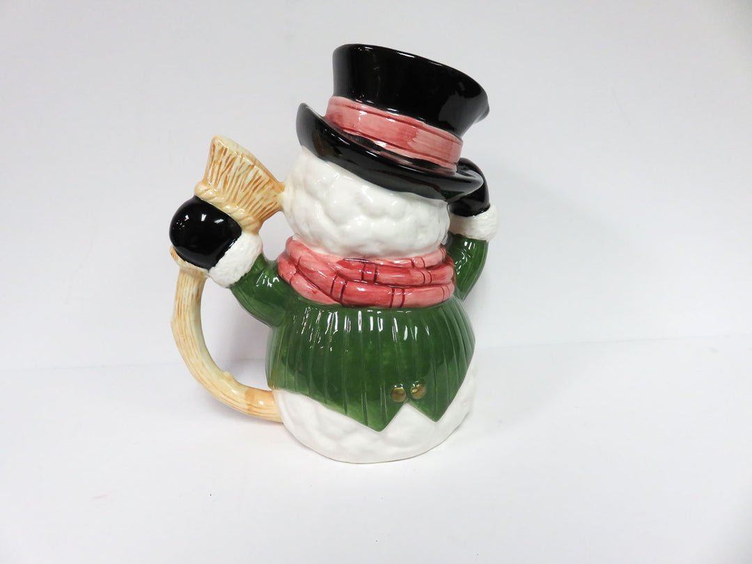 Fitz & Floyd Snowman Pitcher