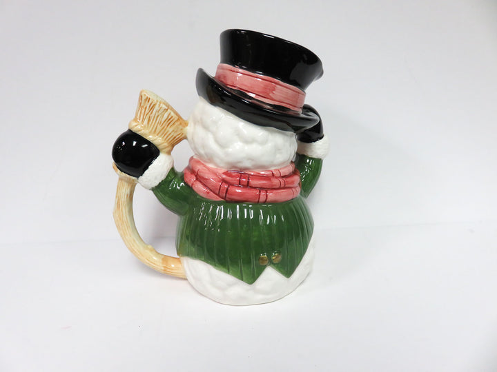 Fitz & Floyd Snowman Pitcher