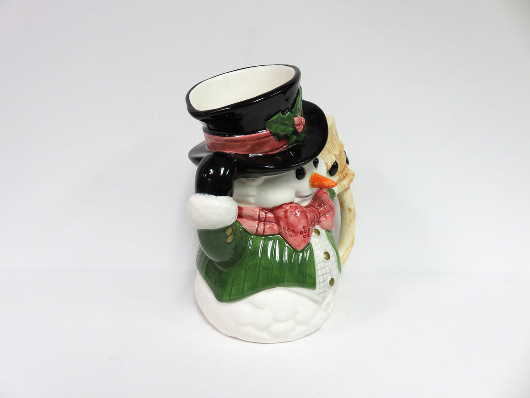 Fitz & Floyd Snowman Pitcher