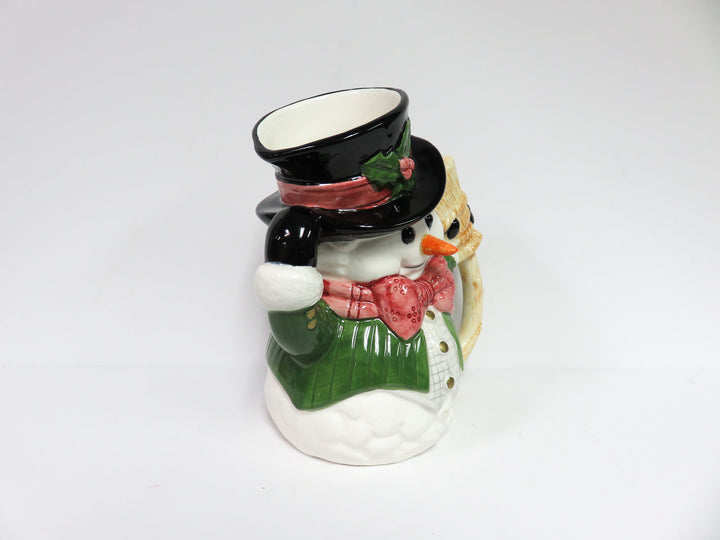 Fitz & Floyd Snowman Pitcher