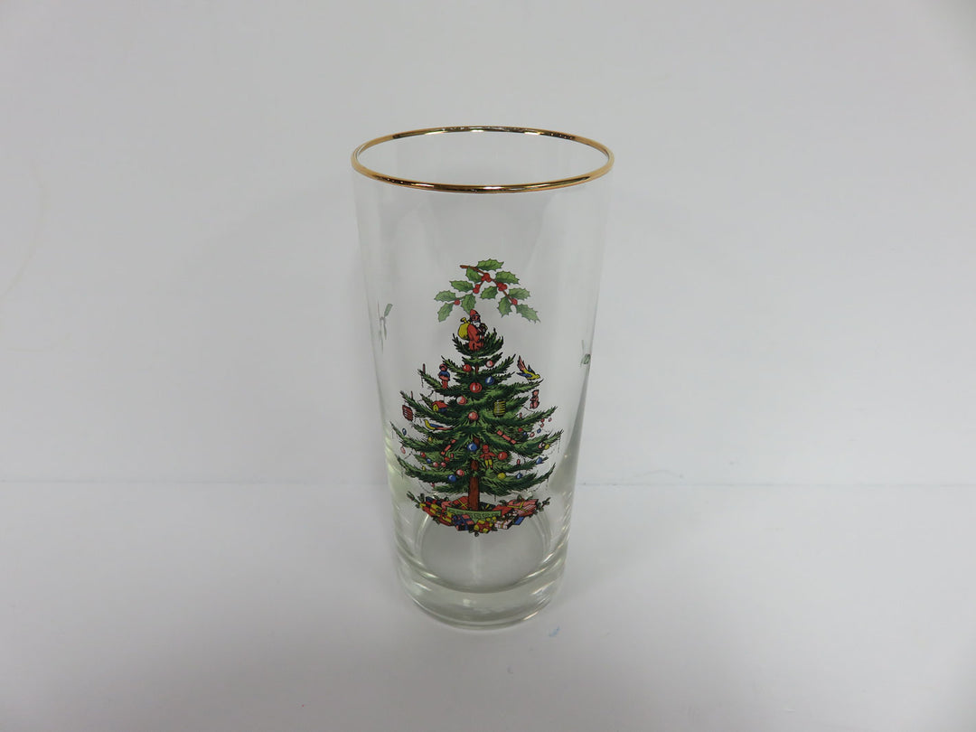 Spode Christmas Highball Glasses