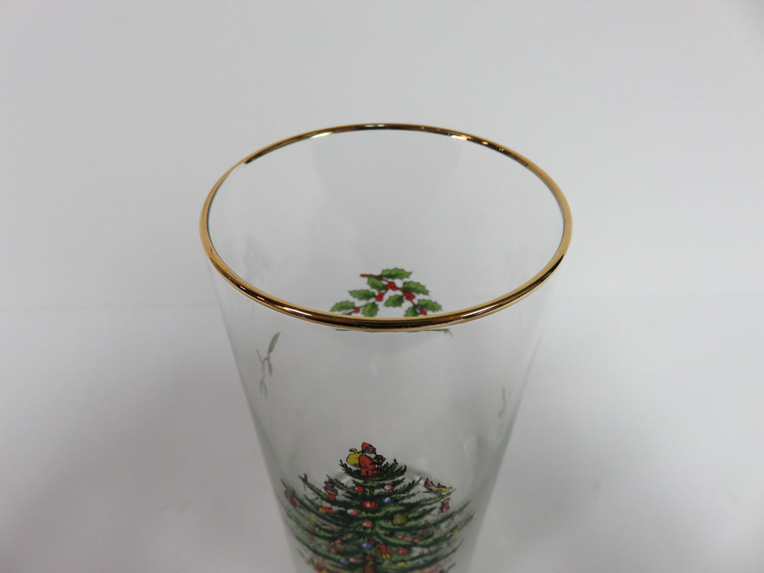 Spode Christmas Highball Glasses