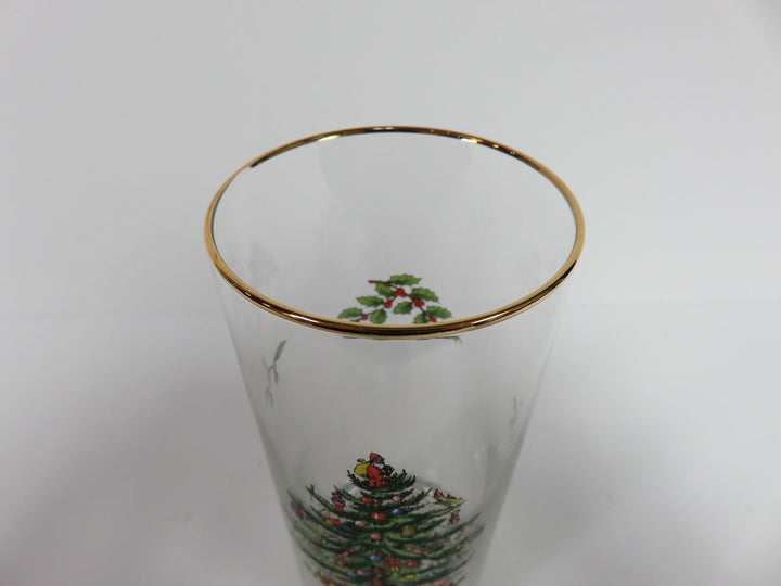Spode Christmas Highball Glasses