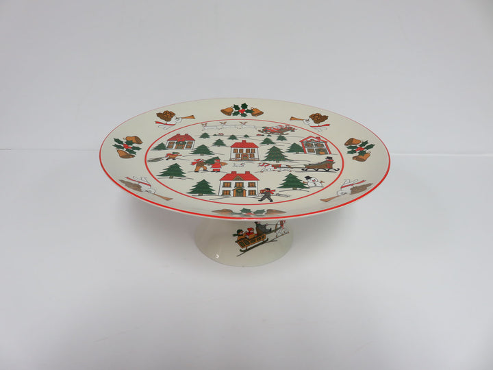 "The Joy of Christmas" Jamestown Cake Stand