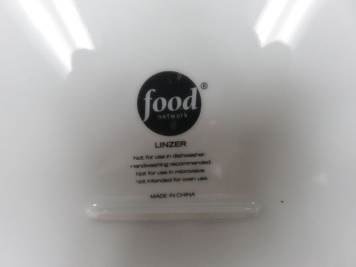 Food Network "Linzer" Dinner Plates