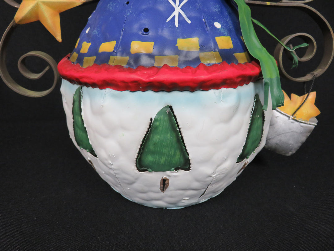 Christmas Snowman Luminary