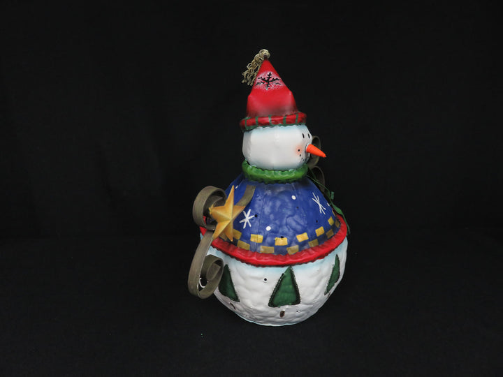 Christmas Snowman Luminary