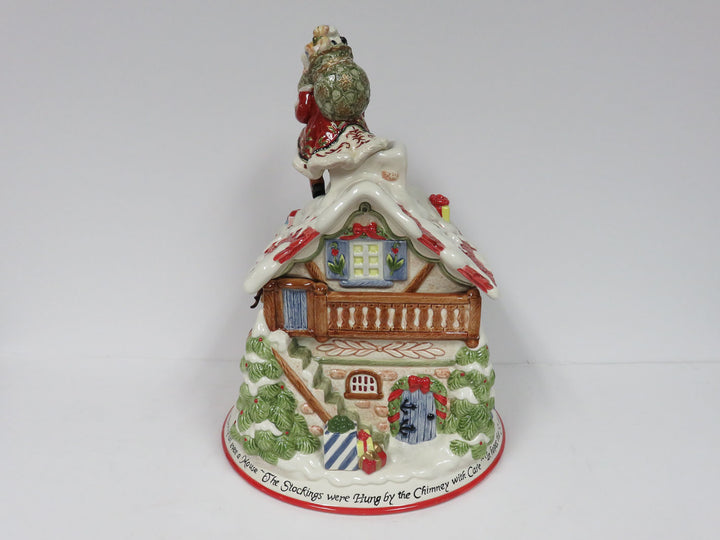 Fitz & Floyd Christmas Cookie Jar