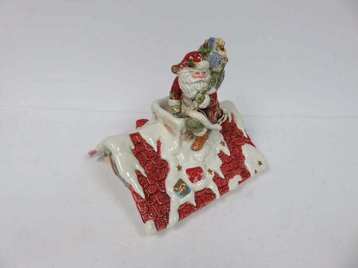 Fitz & Floyd Christmas Cookie Jar
