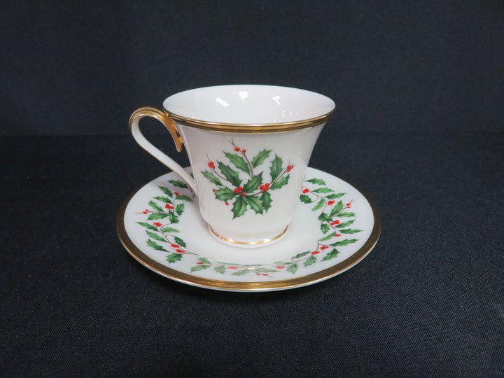 Lenox "Holiday" Cups and Saucers