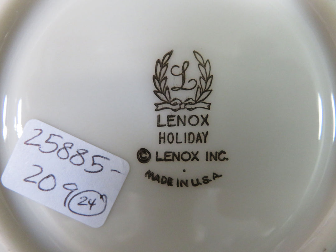 Lenox "Holiday" Cups and Saucers