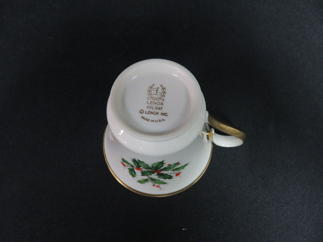 Lenox "Holiday" Cups and Saucers