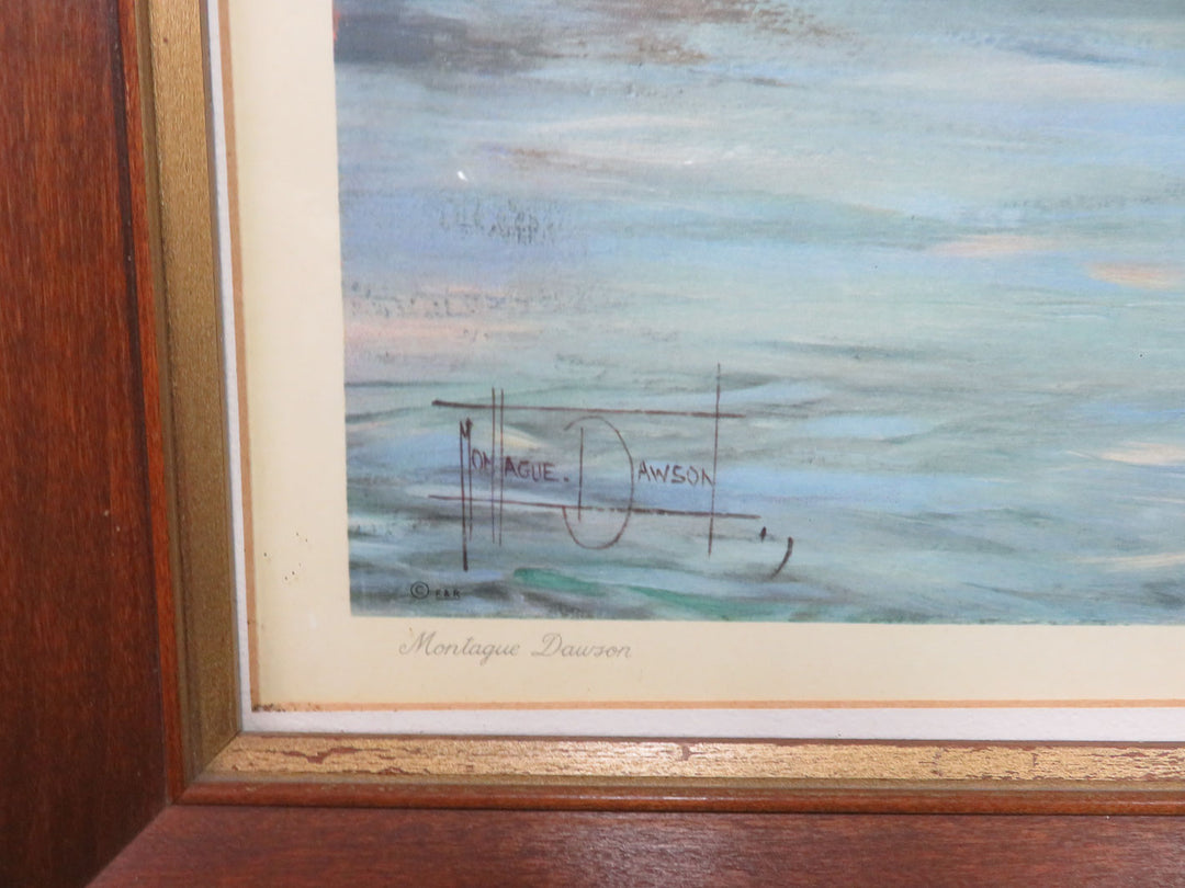 Tall Ships in Harbor Print