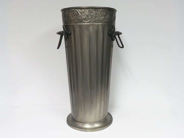 Embossed Metal Umbrella Stand