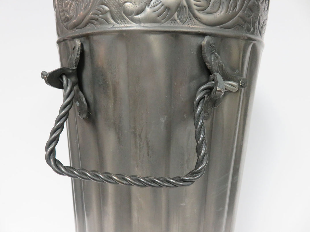 Embossed Metal Umbrella Stand