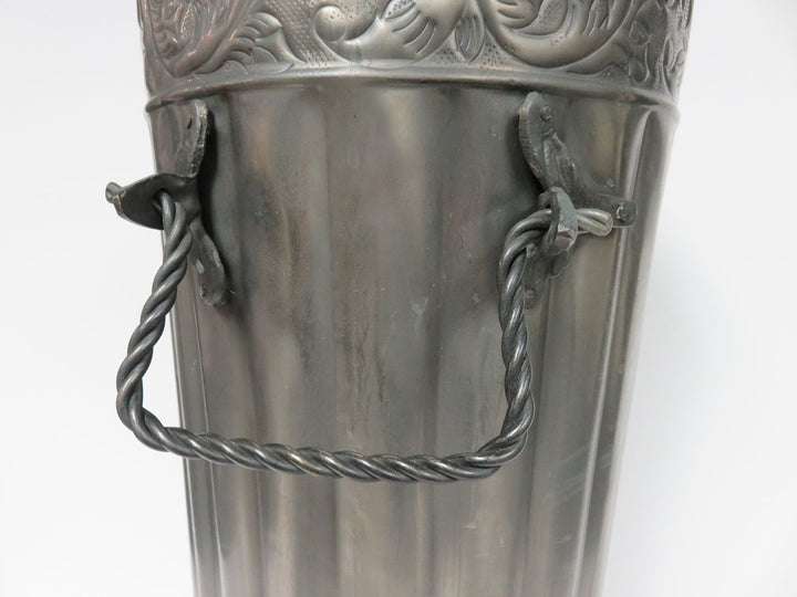 Embossed Metal Umbrella Stand