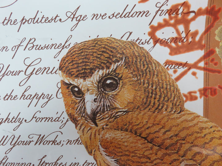 Barn and Owl Platter
