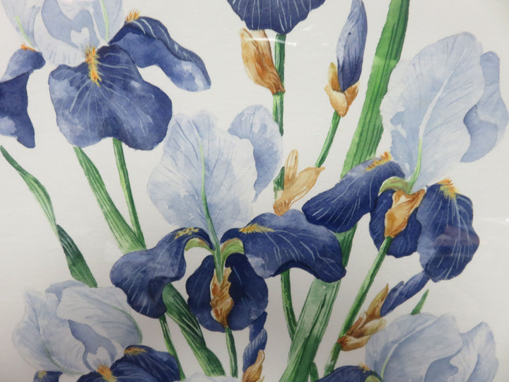 Original Watercolor Painting of Irises