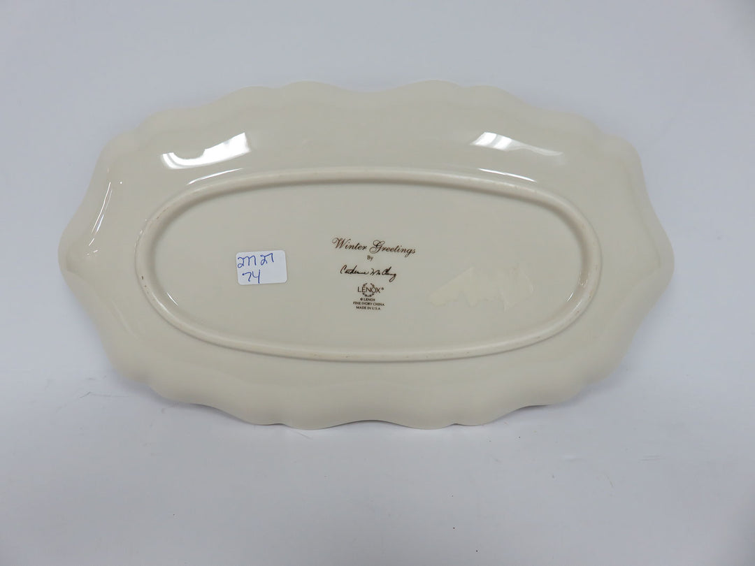 Winter Greetings Tray