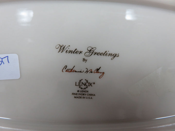 Winter Greetings Tray