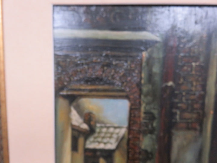 Nostalgic Sled Scene Print